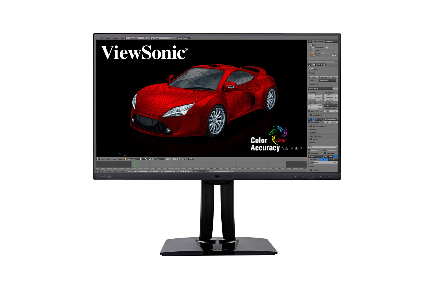 VIEWSONIC MONITOR 27 LED IPS 16:9 4K UHD, 99 Adobe RGB, HDR 10, HDMI/DP/Mini DP, USB, USB-C, PIVOT