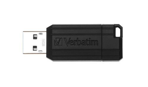 VERBATIM PEN DISK 16GB USB2.0 BLACK