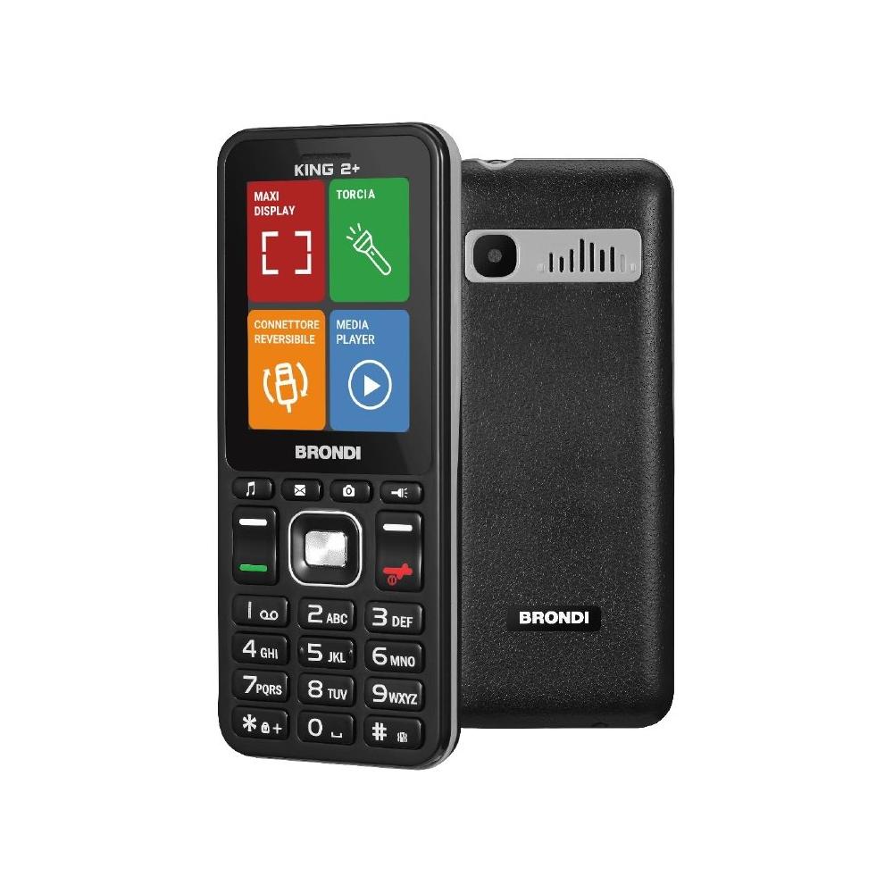 BRONDI CELLULARE KING 2+ BLACK