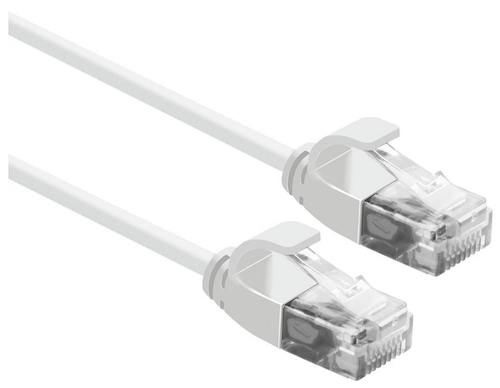 ROLINE CAVO UTP DATA CENTER PATCHCORD CAT.6A/CLASS EA, LSOH, SLIM, BIANCO, 0.5M