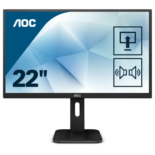 AOC MONITOR 21,5 LED TN FHD 16:9 250 CD/M 2MS PIVOT DVI/HDMI MULTIMEDIALE