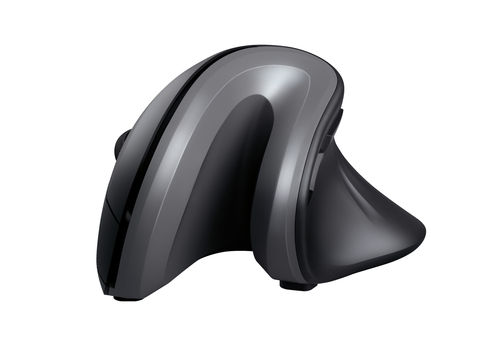 TRUST MOUSE ERGONOMICO VERTICALE WIRELESS - 1600DPI - VERRO - NERO
