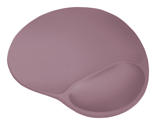 TRUST TAPPETINO/MOUSEPAD ERGONOMICO CON POGGIAPOLSO - BIGFOOT - ROSA