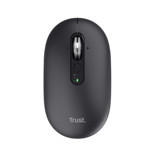 TRUST MOUSE WIRELESS HYPERSCROLL RICARICABILE MULTICONNECT WL 2,4GHZ + 2x BT ULTRASOTTILE SILENT - 3