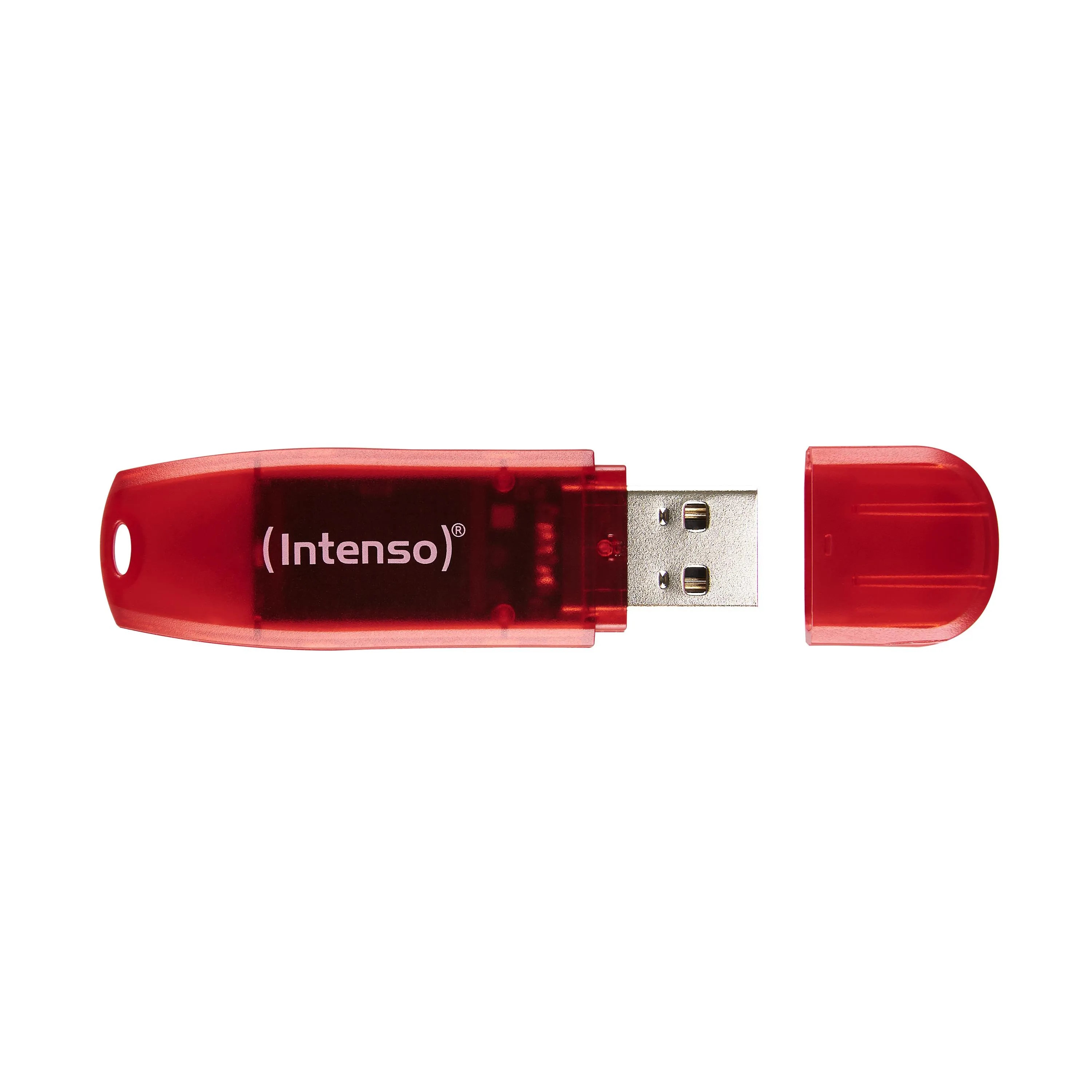 INTENSO RAINBOW LINE CHIAVETTA USB 2.0 128GB RED