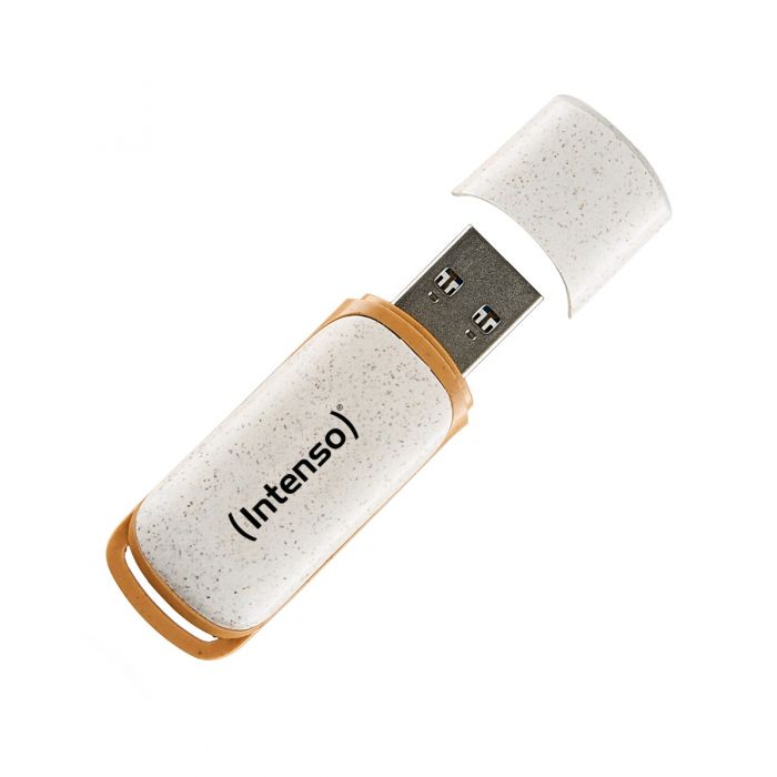 INTENSO GREEN LINE SUPER SPEED CHIAVETTA USB 32GB USB-A 3.2 VELOCITA LETTURA 70 MB/S VELOCITA SCRITTURA: 30 MB/S BIANCO