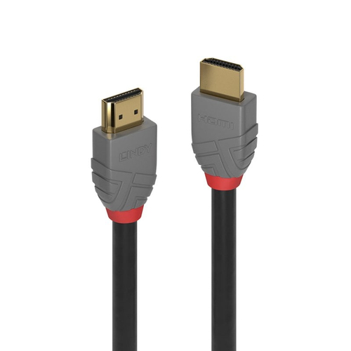 LINDY CAVO HDMI HIGH SPEED ANTHRA LINE 1MT SUPPORTA  RISOLUZIONE UHD FINO A 4K