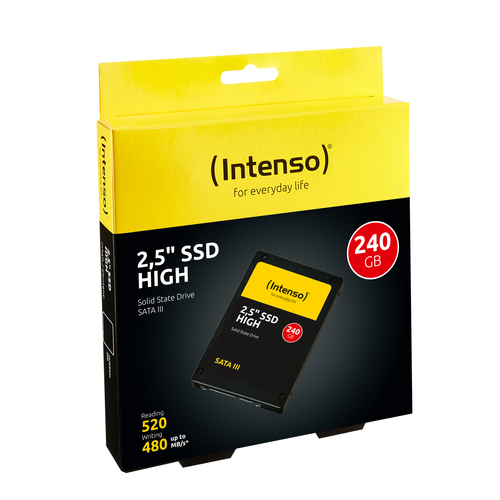 INTENSO SSD INTERNO 240GB 2,5 SATA 520/480 MB/S