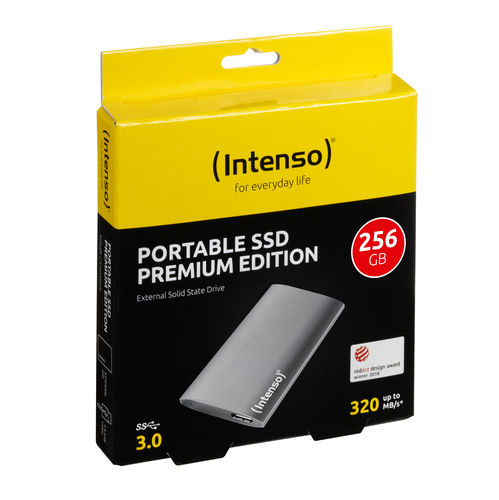 INTENSO SSD ESTERNO PORTABLE 256GB 1,8 USB3.0 PREMIUM EDITION