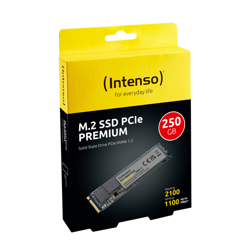 INTENSO SSD INTERNO 250GB M2 NVME PCIE 1.3 GEN 3x4 2100/1700 MB/S