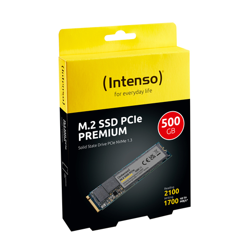 INTENSO SSD INTERNO 500GB M2 NVME PCIE 1.3 GEN 3x4 2100/1700 MB/S