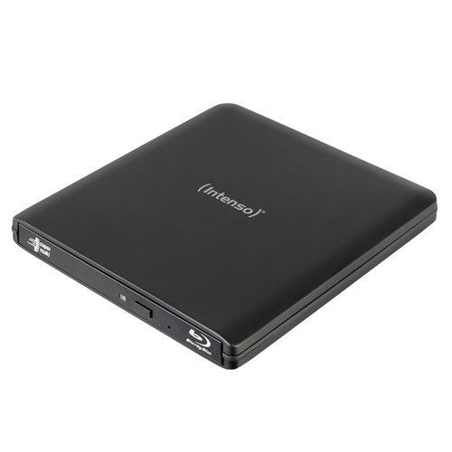 INTENSO EOD 500BD SLIM LETTORE MASTERIZZATORE ESTERNO BLU-RAY USB-A e USB-C 3.2 NERO