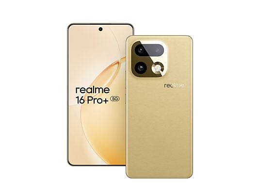 REALME 16 PRO+ 5G DUAL SIM 6.8" OCTA CORE 512GB RAM 12GB ITALIA SUNSHINE GOLD