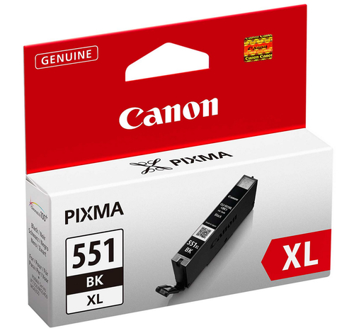 CANON CART INK NERO ALTA CAPACITA PER PIXMA IP7250 MG5450 MG6350 CLI-551XL BK