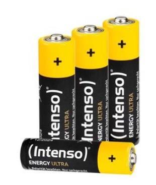 INTENSO ENERGY ULTRA BATTERIE ALKALINE STILO AA LR6 CONF 4 Pz