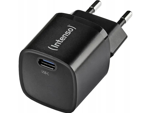 INTENSO ALIMENTATORE FAST 30W 1 ENTRATA USB C, GAN, NERO
