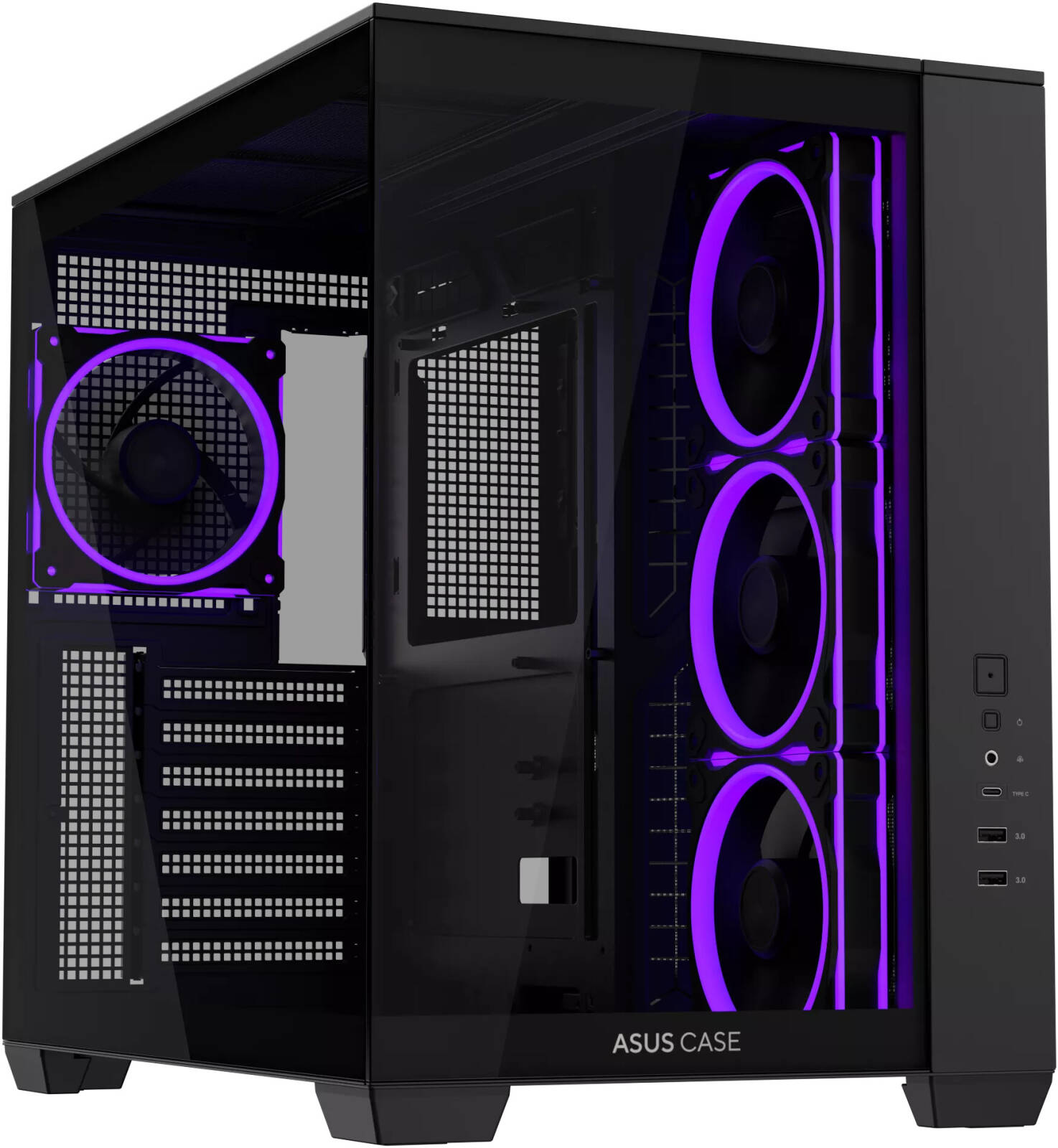 ASUS CASE A32 PLUS ARGB, VETRO TEMPERATO, NERO