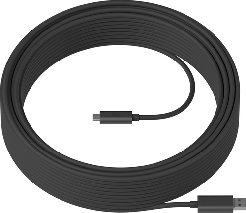 LOGITECH STRONG CAVO USB TIPO A (M) A 24 PIN USB-C (M) USB 3.1 10 MT GRAFITE