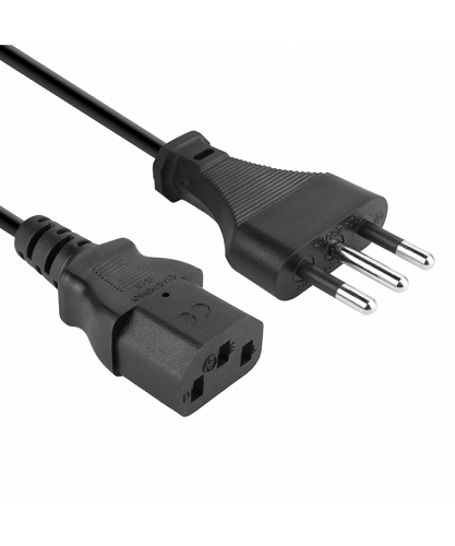VULTECH CAVO DI ALIMENTAZIONE PC STANDARD C13 CON PRESA ITALIANA 1.5 MT NERO