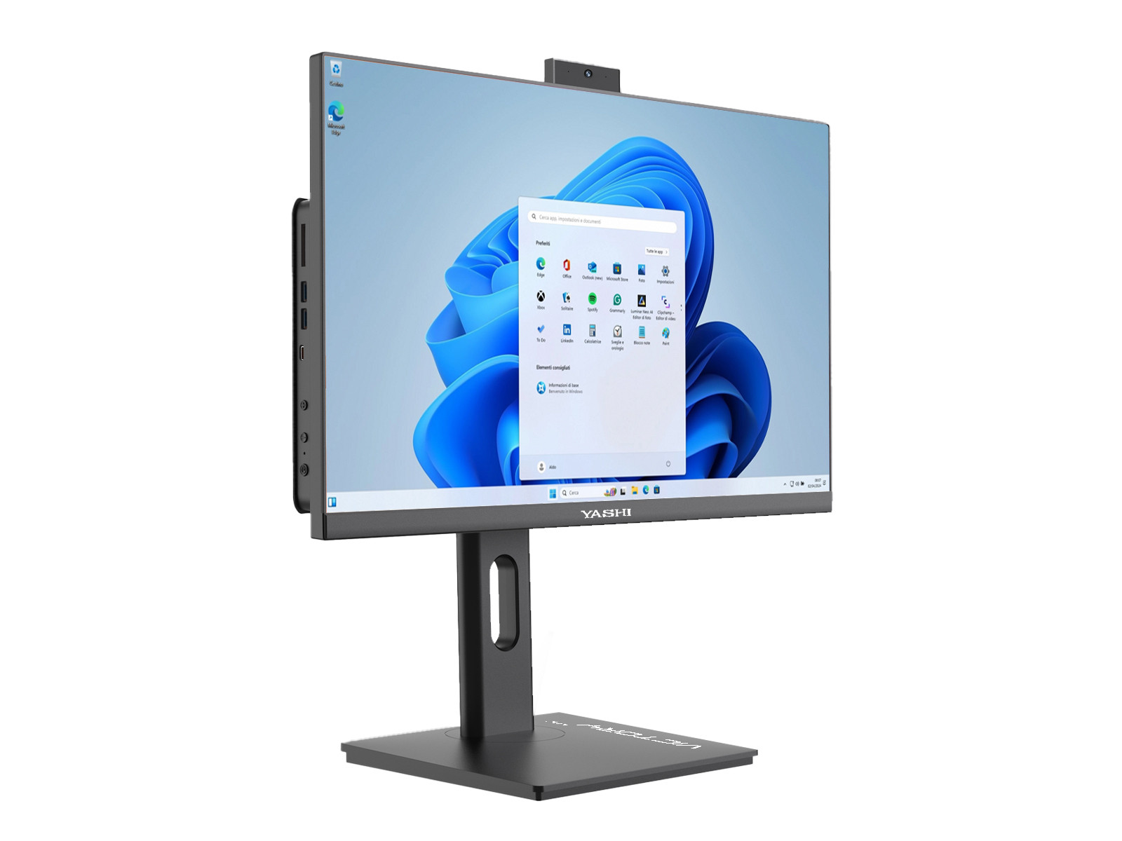 YASHI PC AIO 24" VictoryHX i5-13500HX 8GB 512GB SSD WIN 11 PRO