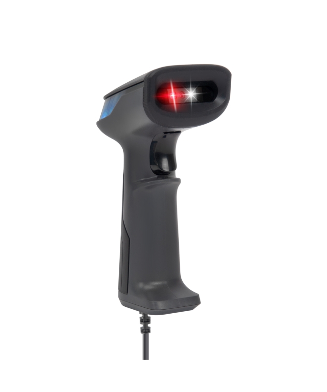 VULTECH LETTORE PISTOLA BARCODE SCANNER LASER USB 1D 2D, SENSORE P