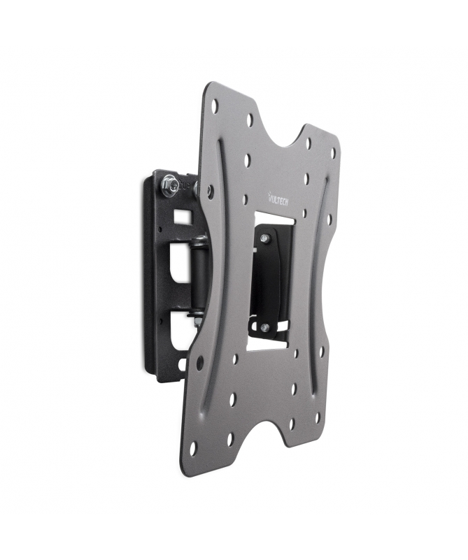 VULTECH BTV-M2342LITE SUPPORTO STAFFA A MURO INCLINABILE 1 SNODO PER TV A SCHERMO PIATTO LED LCD PLASMA DA 23'' A 42'' VESA 200x200 100x100 200X100 NERO