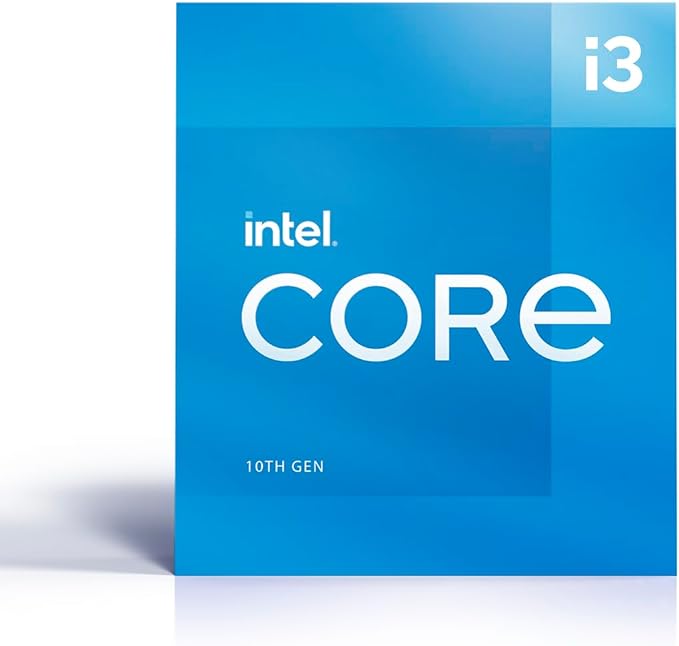 INTEL CPU 10TH GEN, I3-10100, LGA 1200, 3.60Ghz 6MB CACHE BOXED, COMET LAKE, GRAPHICS