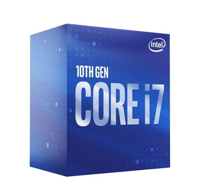 INTEL CPU 10TH GEN, I7-10700KF, LGA1200, 3.80GHz 16MB CACHE BOX,  COMET LAKE, NO FAN