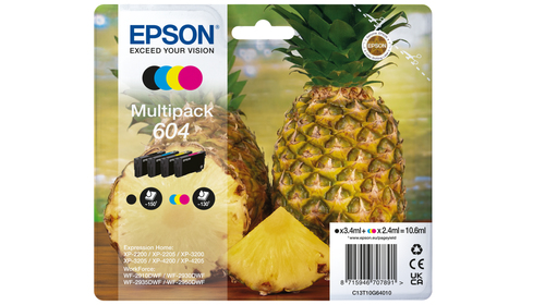EPSON 604 MULTIPACK CARTUCCIA INK-JET RESA STANDARD NERO CIANO MAGENTA GIALLO