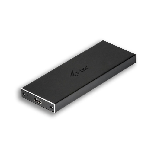 I-TEC BOX ESTERNO 2,5 SSD M2 SATA USB-C METAL BLACK
