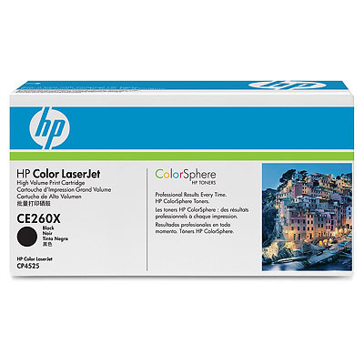 HP TONER LASER JET NERO 17000 PAGINE PER CP4525