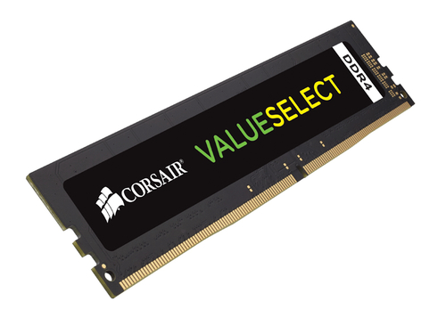 CORSAIR RAM VALUESELECT 16GB 1X16GB DIMM DDR4 2666 PC4-21300 C18 1.2V