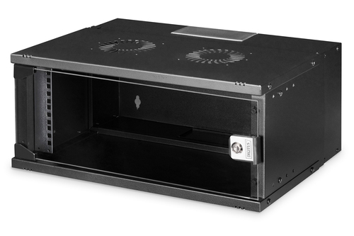 Armadio Digitus SOHO PRO 4U a parete 19 540x400 mm (LxP) nero da assemblare