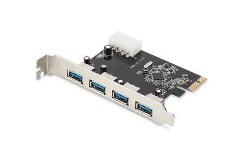 DIGITUS SCHEDA AGGIUNTIVA PCI EXPRESS 4 PORTE USB 3.0