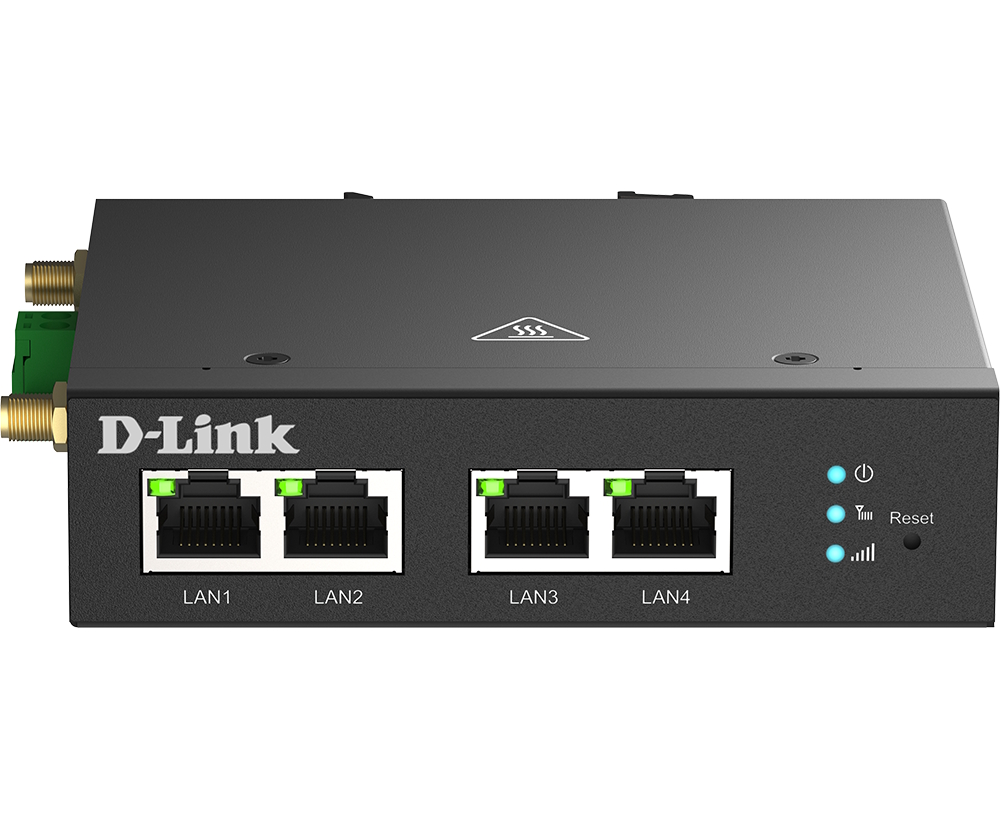 D-LINK ROUTER 4G MULTI-CONNECT MODEM, 4X FAST ETHERNET
