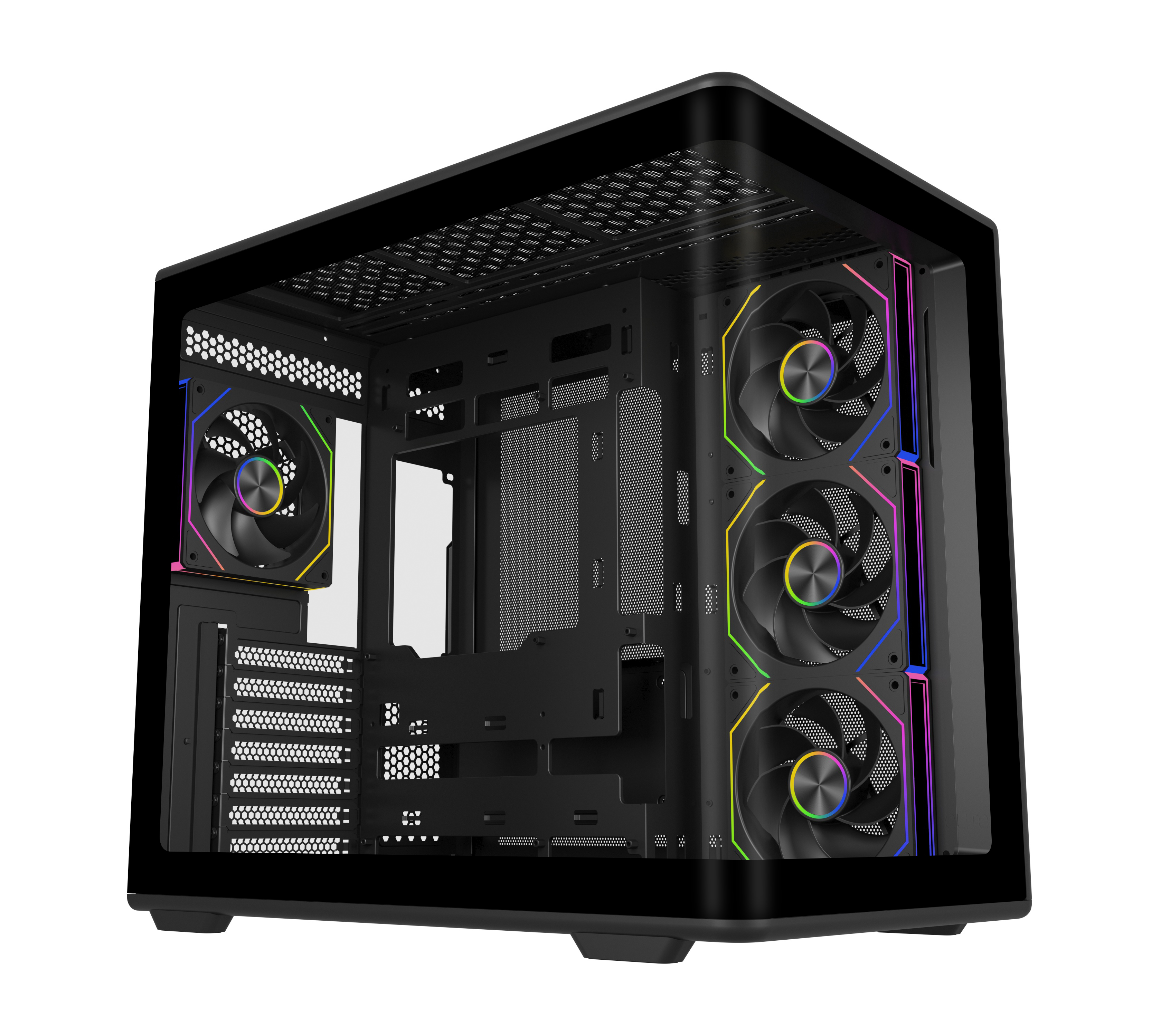COOLER MASTER CASE ELITE  600 4 FANS NERO
