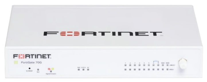 FORTIGATE-70G FIREWALL HARDWARE CON 1 ANNO DI FORTICARE PREMIUM E FORTIGUARD UTP