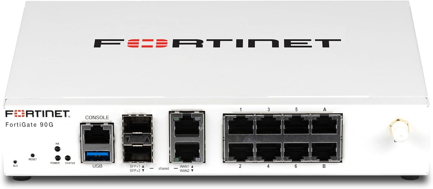 FORTIGATE-90G 8 PORTE GE RJ45, 2 P. CONDIVISE 10GE RJ45/SFP+ MEDIA WAN.