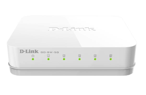 D-LINK SWITCH 5 PORTE GIGABIT EASY DESKTOP