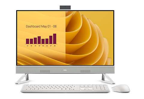 DELL PC AIO 27" Intel Core 7 150U 16GB 512GB SSD WIN 11 PRO - ALL IN ONE
