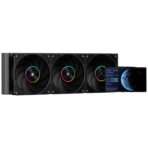 ITEK DISSIPATORE A LIQUIDO THERMORA 50B 360MM SKT UNIVERSALE  ARGB PWM FAN LCD 10 CON SOFTW