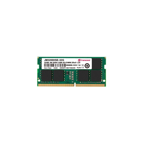 TRANSCEND RAM SODIMM 32GB DDR4 2X16GB 3200MHZ CL22 1.2V