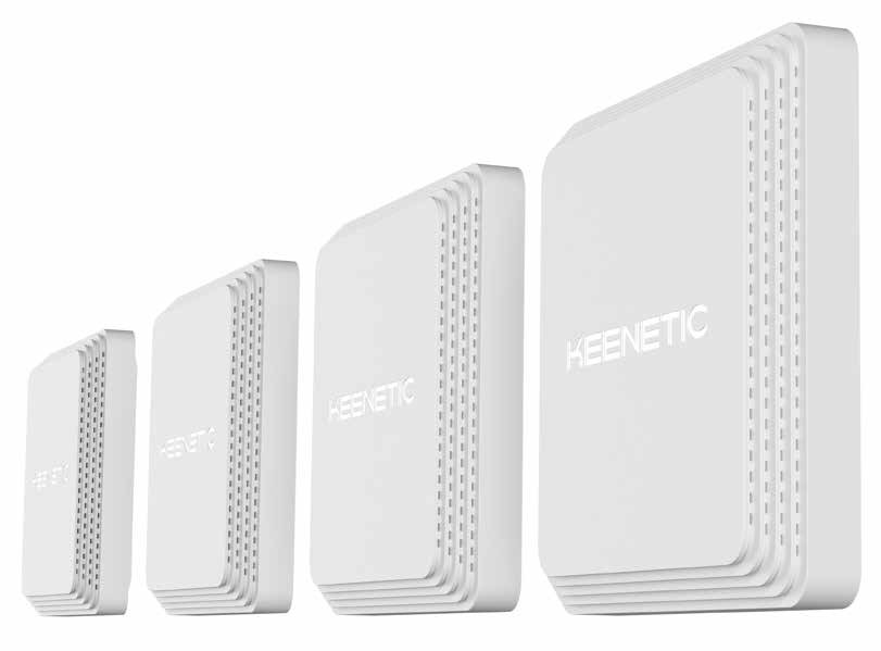 KEENETIC ORBITER PRO (KN-2810), ACCESS POINT WI-FI AC1300, MESH, 2 PORTE 1GBPS, POE, MENU MULTI LINGUA, 4-PACK