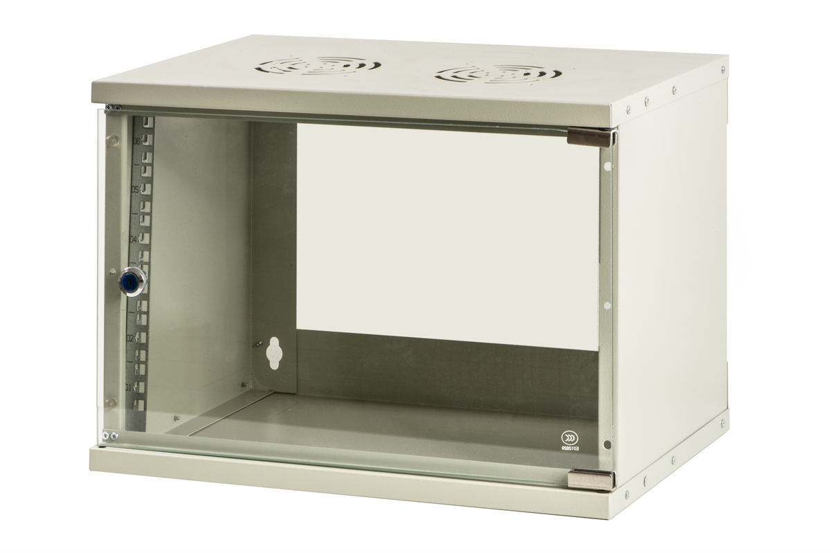 ARMADIO RACK 19 6 UNITA (A)350 X (L)500 X (P)320 GRIGIO