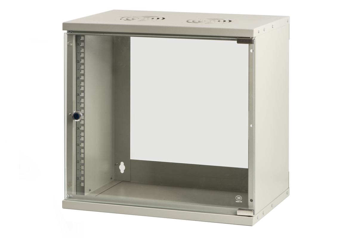 ARMADIO RACK 19 9 UNITA (A)485 X (L)500 X (P)320 GRIGIO