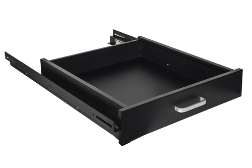 CASSETTO ESTRAIBILE PER ARMADI RACK 19 NERO PROFONDITA 650MM
