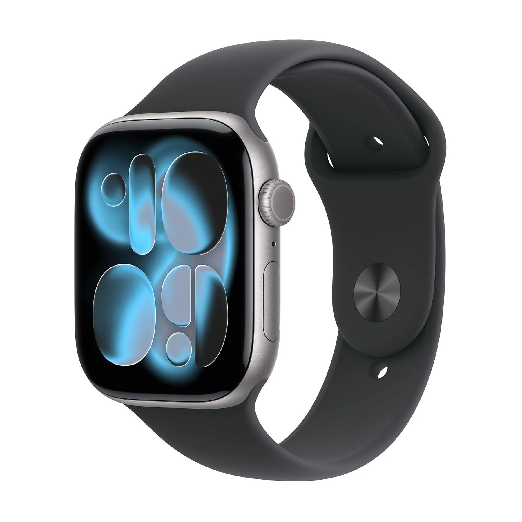 APPLE WATCH SERIES 11GPS46MMSPACE GREY ALUMINIUM CASE WITH BLACK SPORT BAND, S/M - SMARTWATCH
