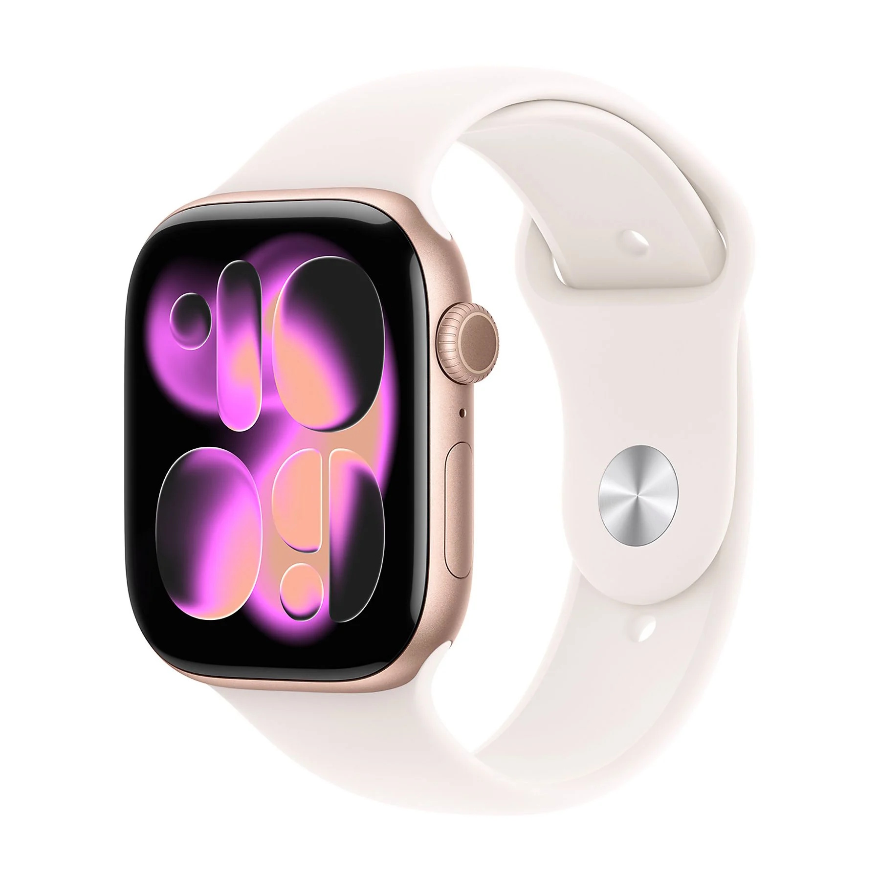 APPLE WATCH SERIES 11GPS E CELLULAR 46MM ROSE GOLD ALUMINIUM CASE WITH LIGHT BLUSH SPORT BAND, S/M - SMARTWATCH