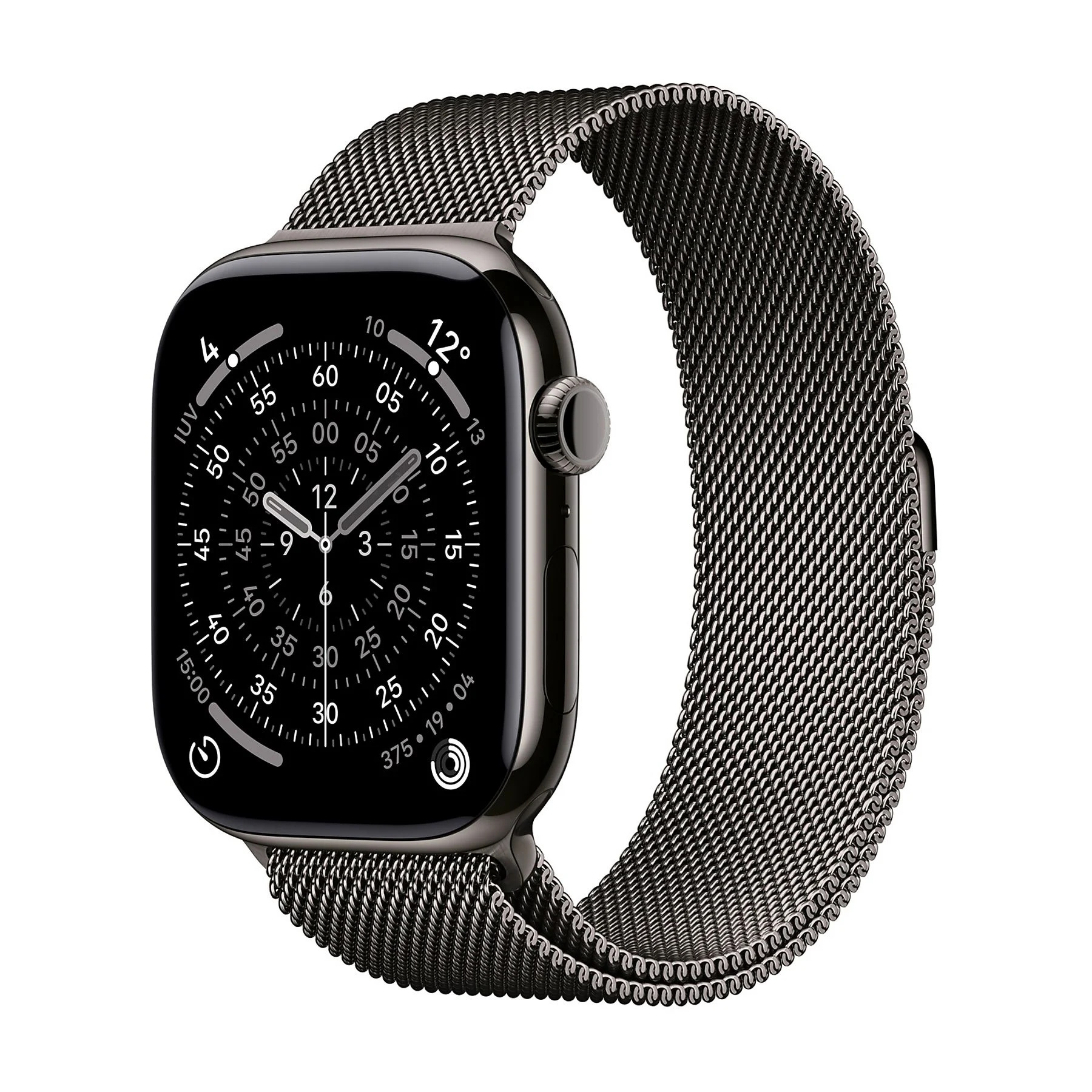 APPLE WATCH SERIES 11GPS E CELLULAR 46MMSLATE TITANIUM CASE WITH SLATE MILANESE LOOP, M/L - SMARTWATCH