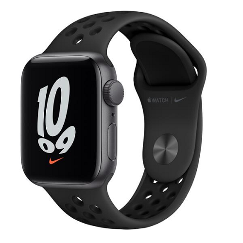 APPLE WATCH NIKE SE GPS 40MM SPACE GREY ALUMINIUM CASE WITH ANTHRACITE/BLACK NIKE SPORT BAND - REGUL